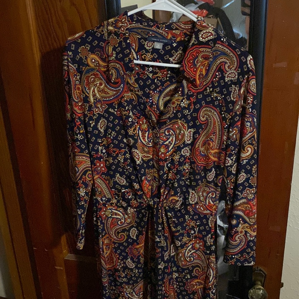 Tommy Hilfiger long sleeve dress size 10 never worn